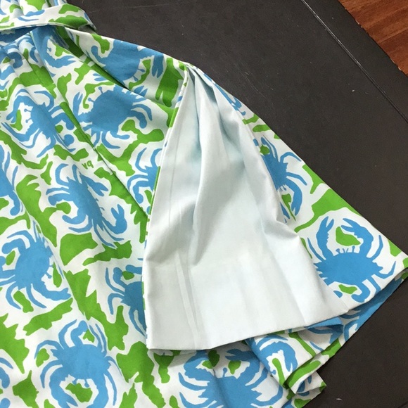 Vintage crab nautical print dress - Picture 5 of 8